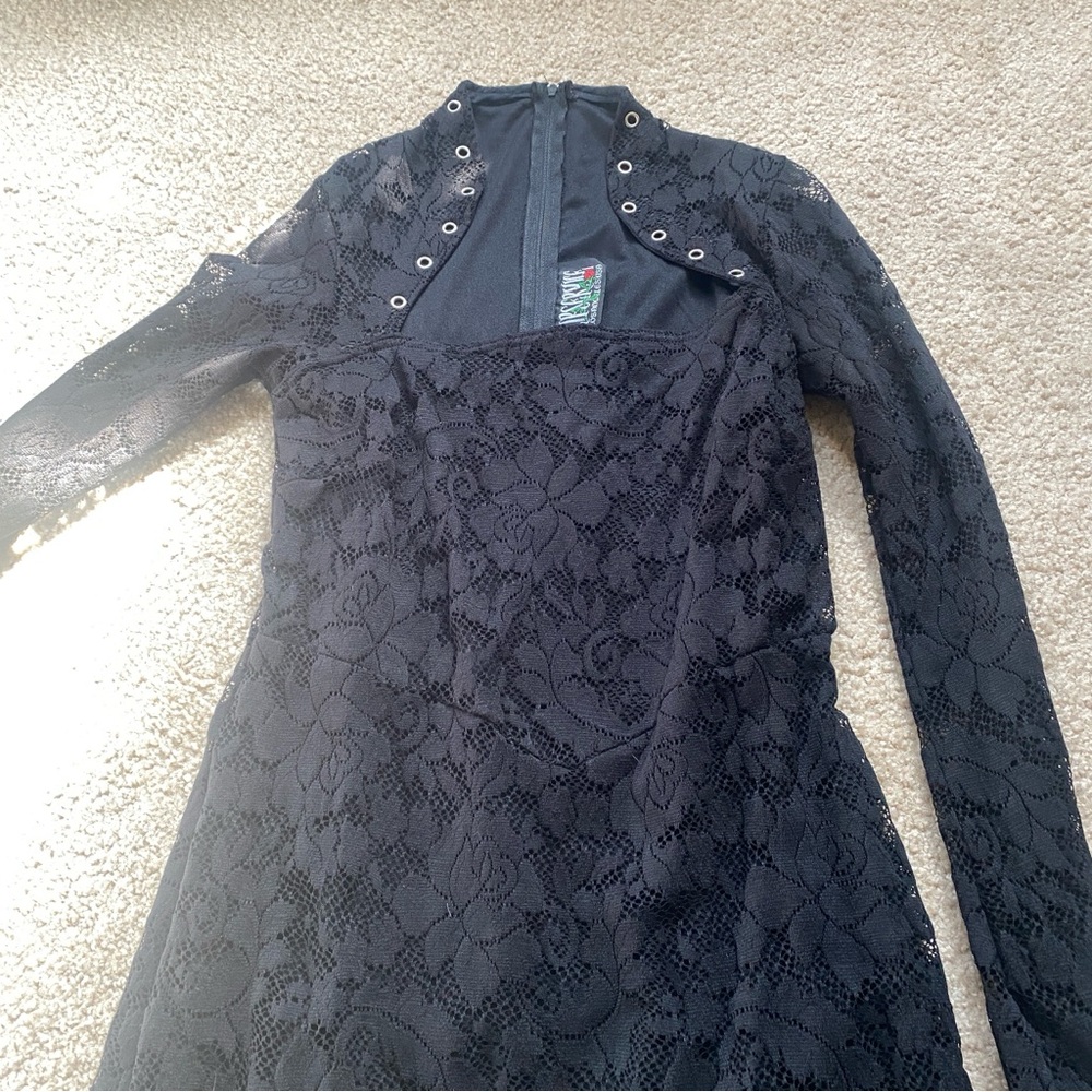 Dress, Gothic Maxi Laced Chest - Picture 3 of 16